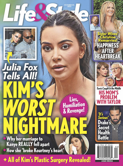 Life & Style - 10.30.23 Kim Kardasgian Worst Nightmare - Magazine Shop US