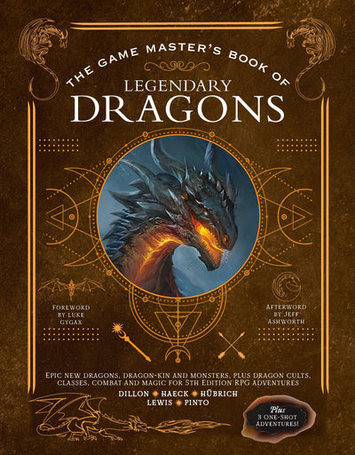 Game Masters - Book of Legendary Dragons: Two Dozen Epic Beasts with a Complete Backstory, History, Motivation, Lair Actions, Legendary Combat Actions & More! - Magazine Shop US